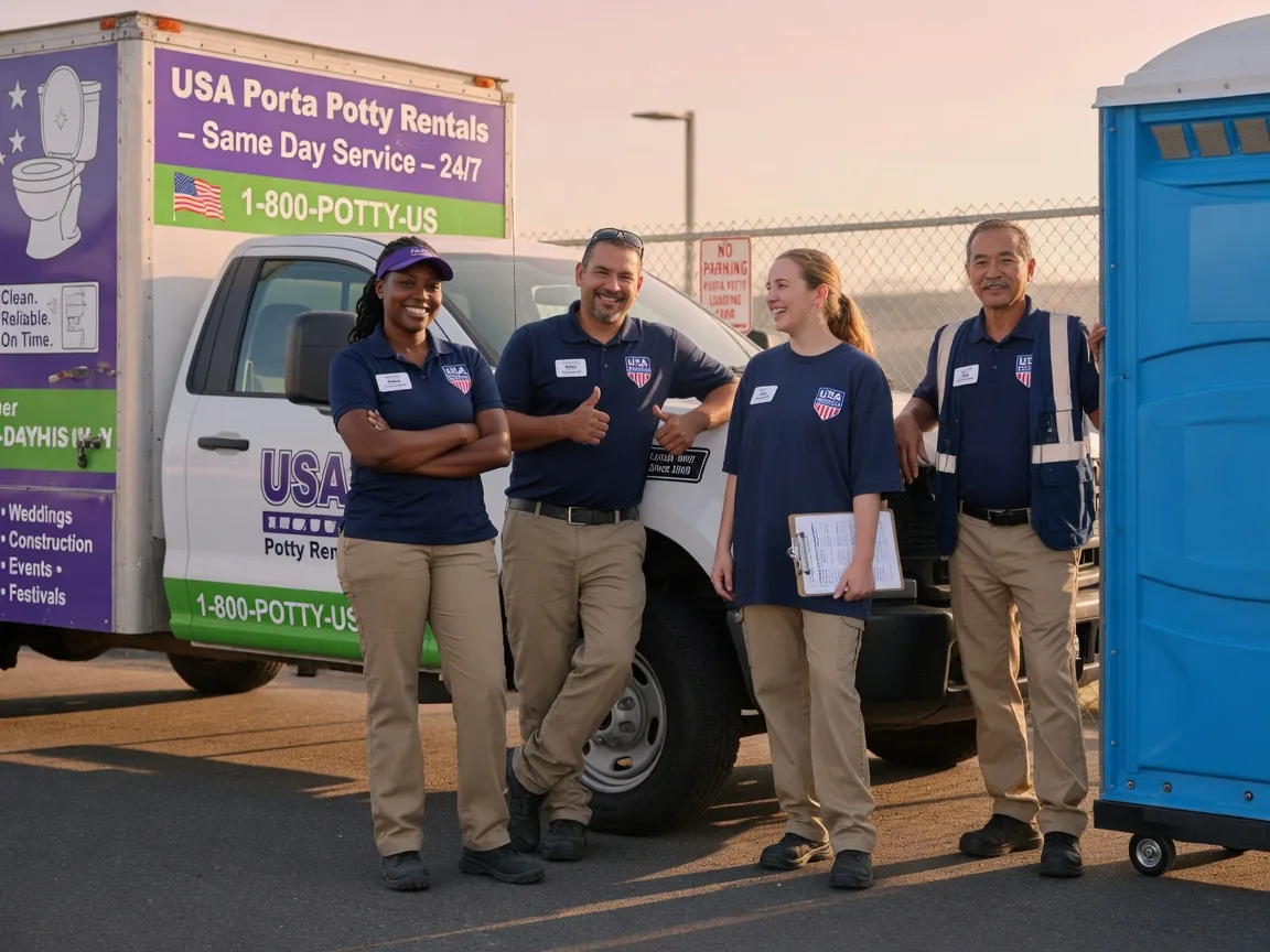 Porta Potty Rental company in Meadowview, VA